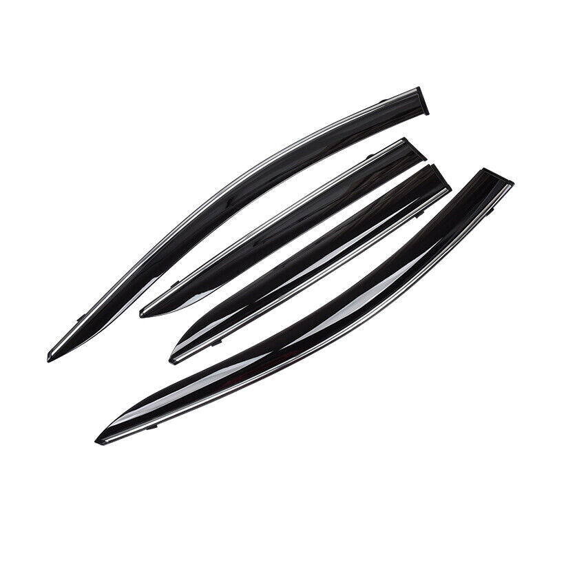 for Volkswagen ID.4 Black 4PCS 2021 2022-2023 Window Visor Shades Sun Rain Guard