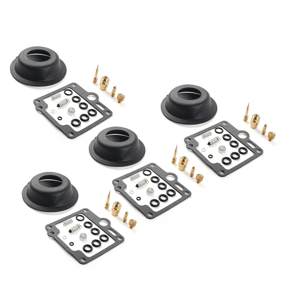 4Sets Carburetor Repair Rebuild Kit Diaphragm Fit for Yamaha XJ750 MAXIM XJ 750 1985