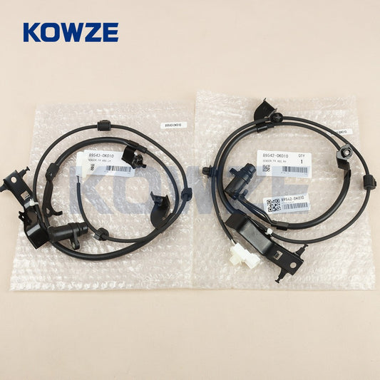 2Pcs Front ABS Wheel Speed Sensor RH & LH for Toyota Hilux Vigo Innova 5LE 1TRFE Q