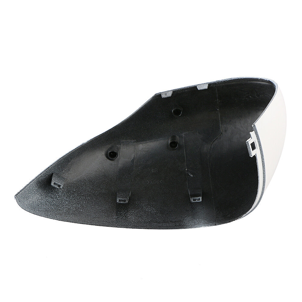Wing Mirror Cover Cap Driver Side Glossy Grey for Ford Fiesta MK7 2008-17