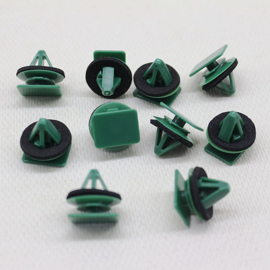 10 Rocker Panel Molded Decorative Fixing Clip with Sealer for Mazda D10E-51-SJ3
