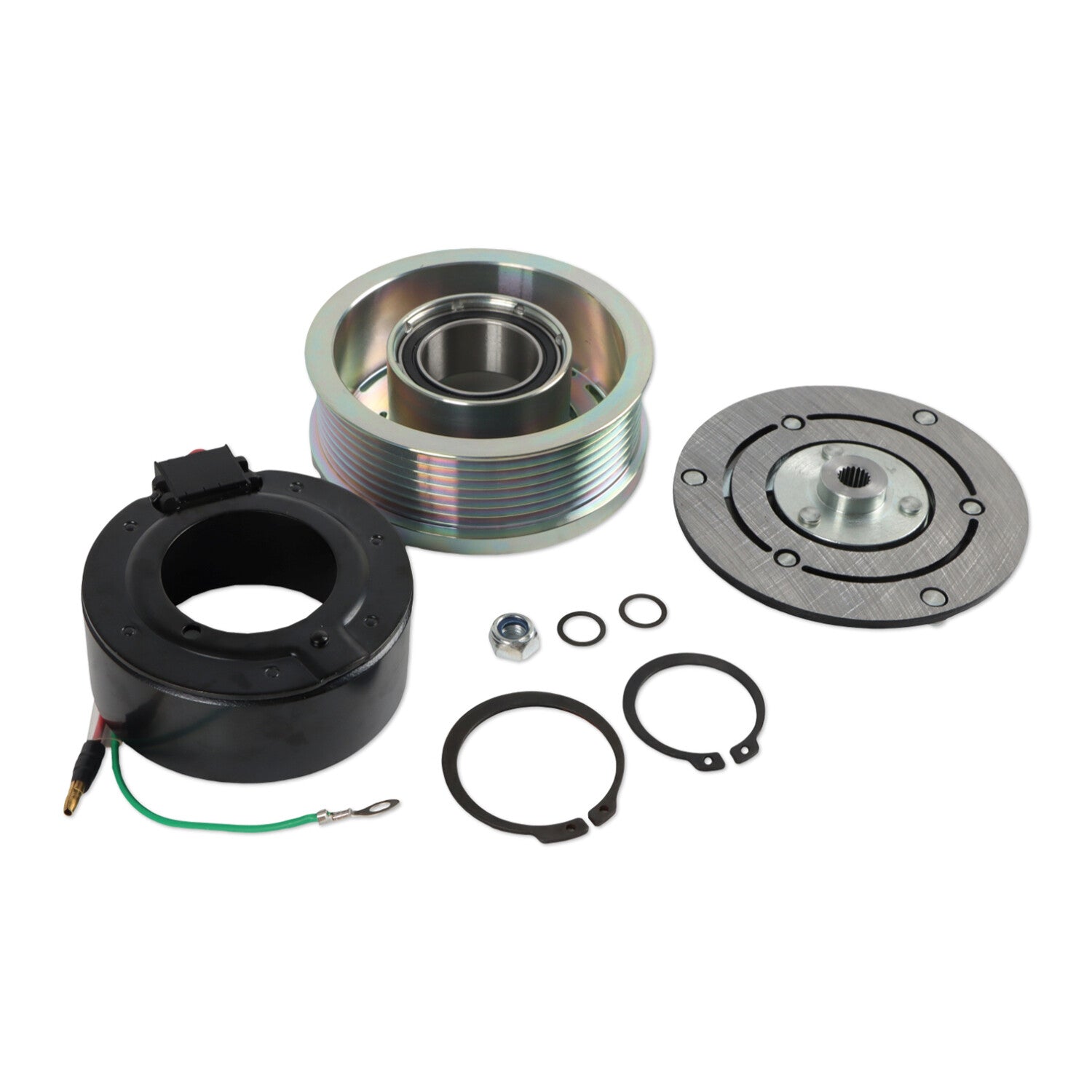 A/C AC Compressor Clutch Kit For 2009 2010 2011-2014 for Honda Fit 1.5L Engine 1810