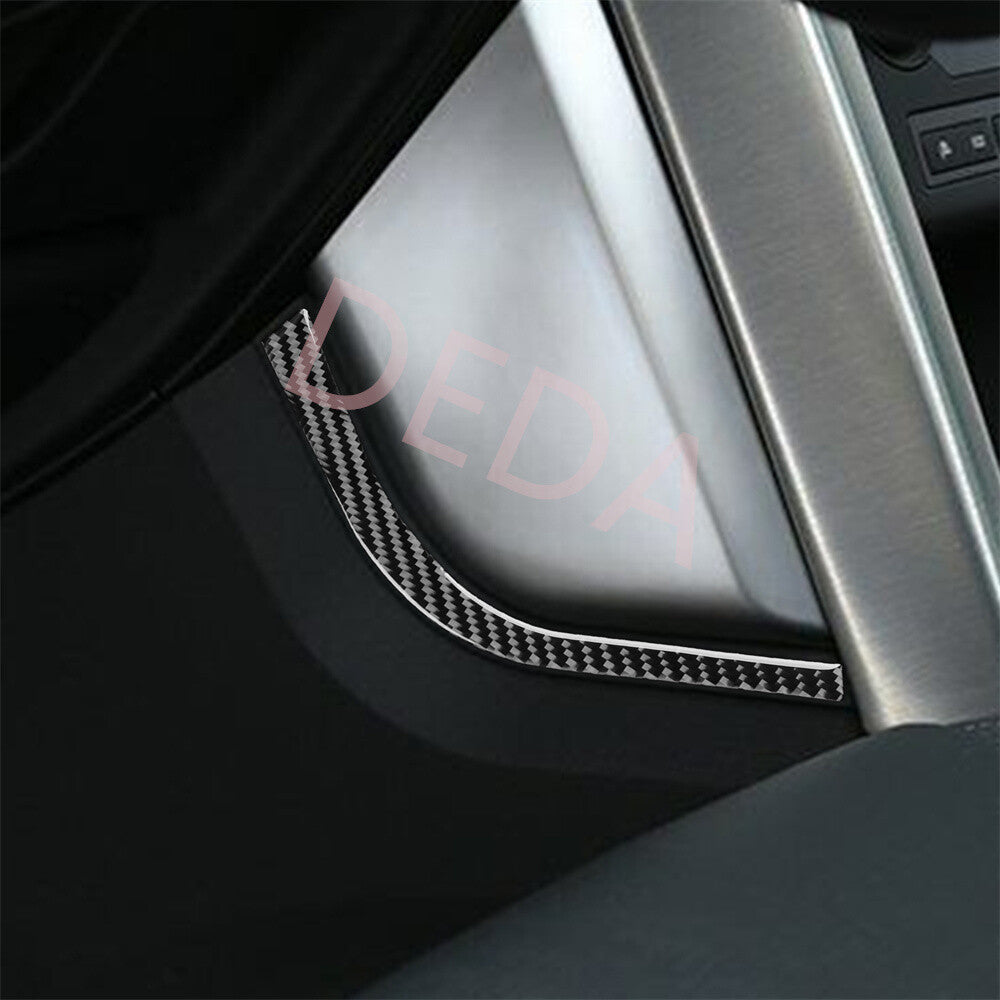 for Land Rover Discovery Sport 15-19Carbon Fiber Center Console Side Strips Trim
