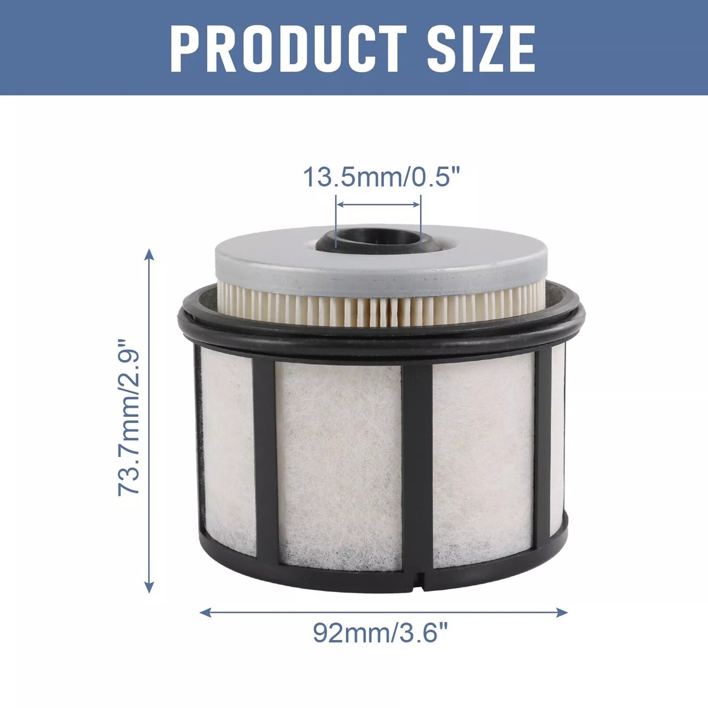 3X for Ford F250 F350 F450 F550 SUPER DUTY 7.3L 1999-2003 Diesel Fuel Filter