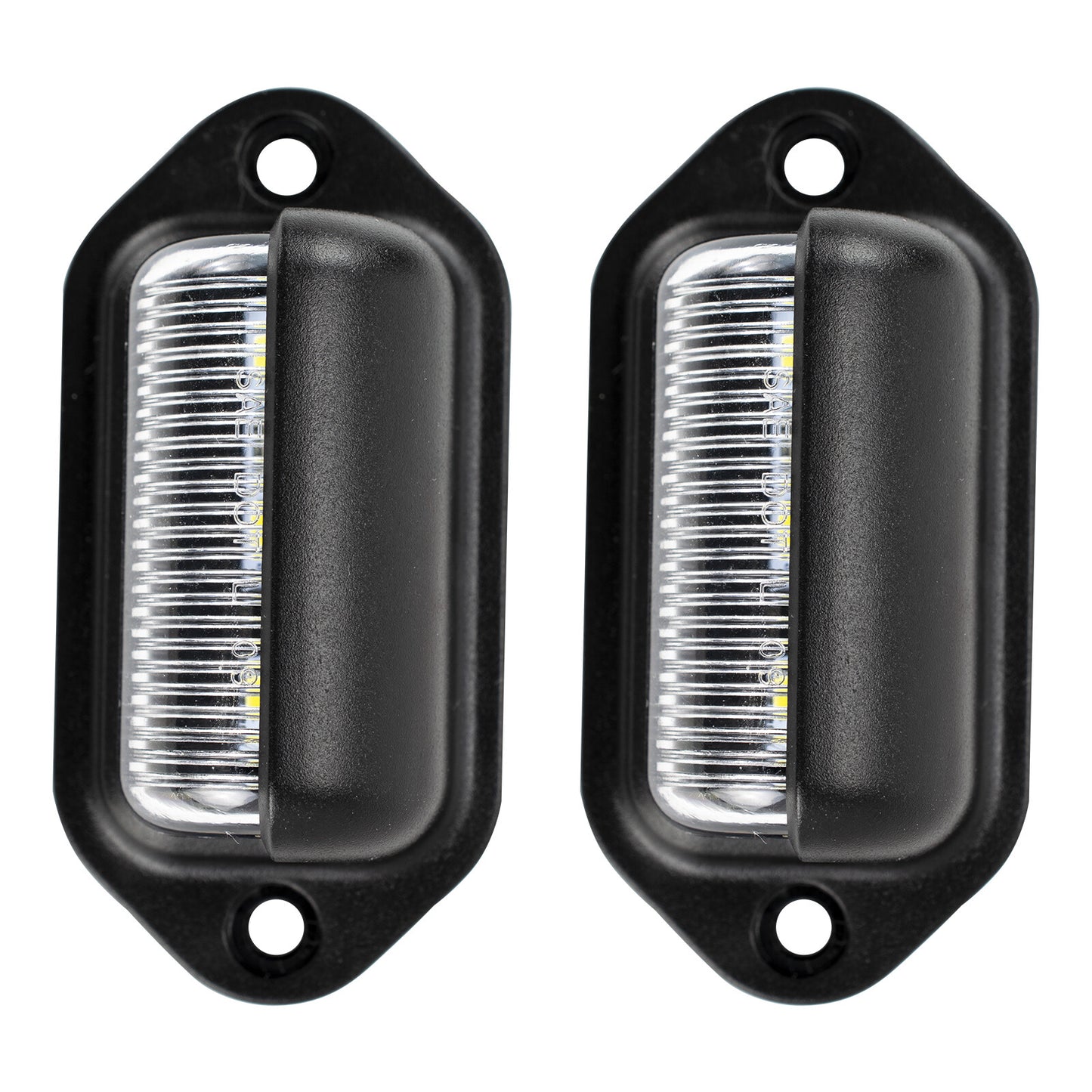 2* LED License Plate Light Lighting License Plate Trailer Universal Tail Light Q