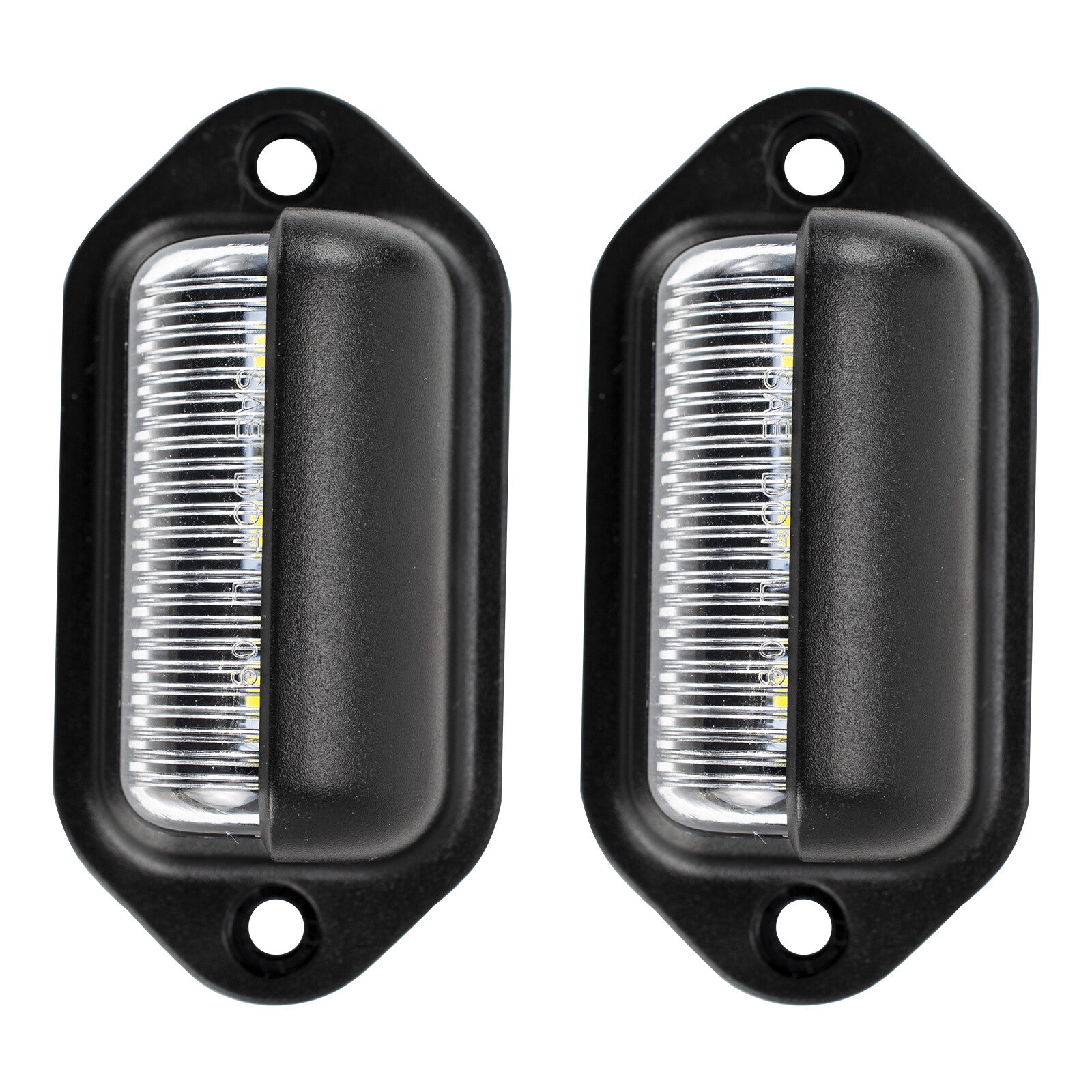 2* LED License Plate Light Lighting License Plate Trailer Universal Tail Light Q