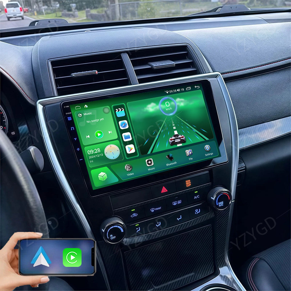 10 Android Auto Carplay for Toyota for Camry 2015-2017 Stereo Car Radio GPS Screen