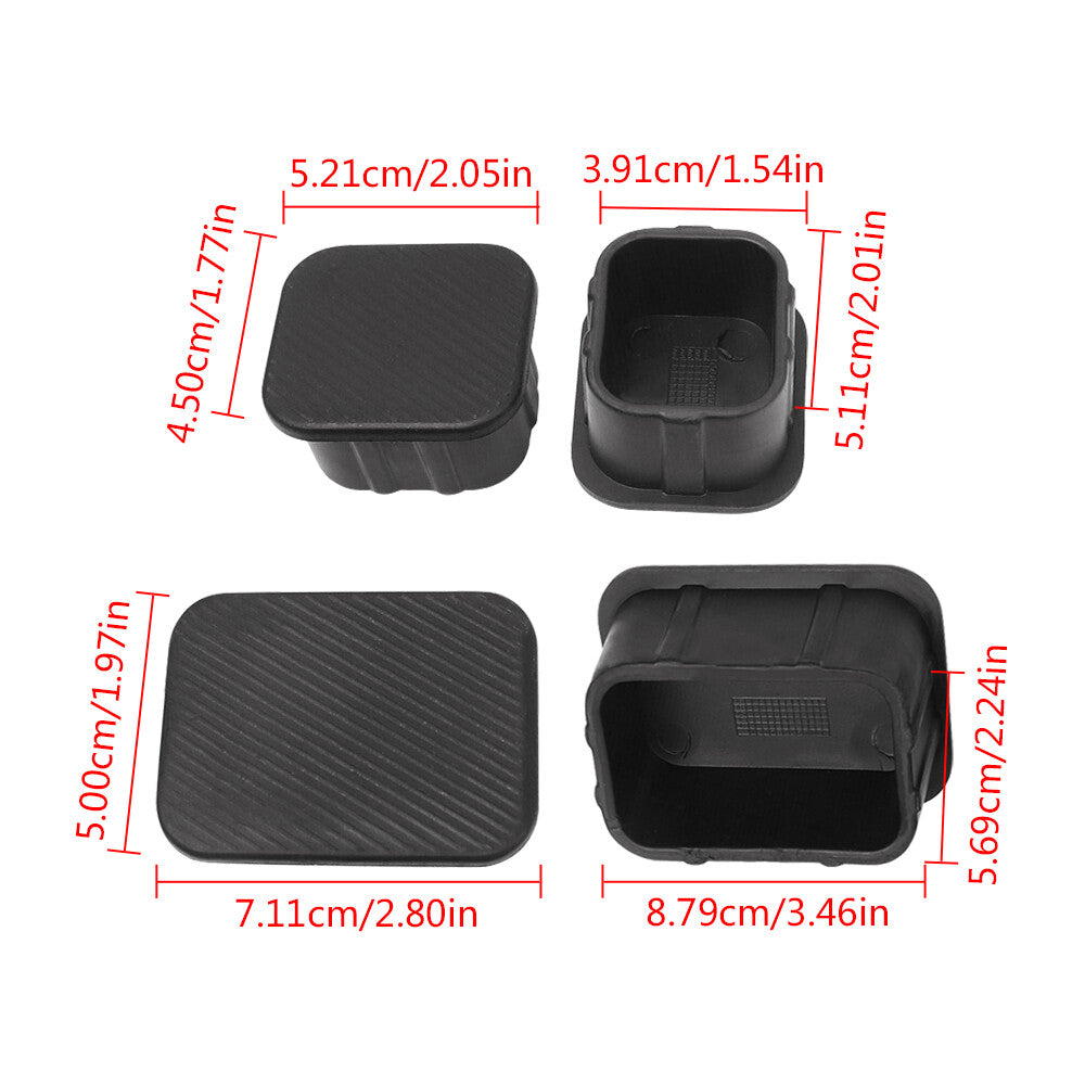 4x Front Automobile Bridge Cover Axle Plug Covers Fits for Ford 2021-2022 Bronco