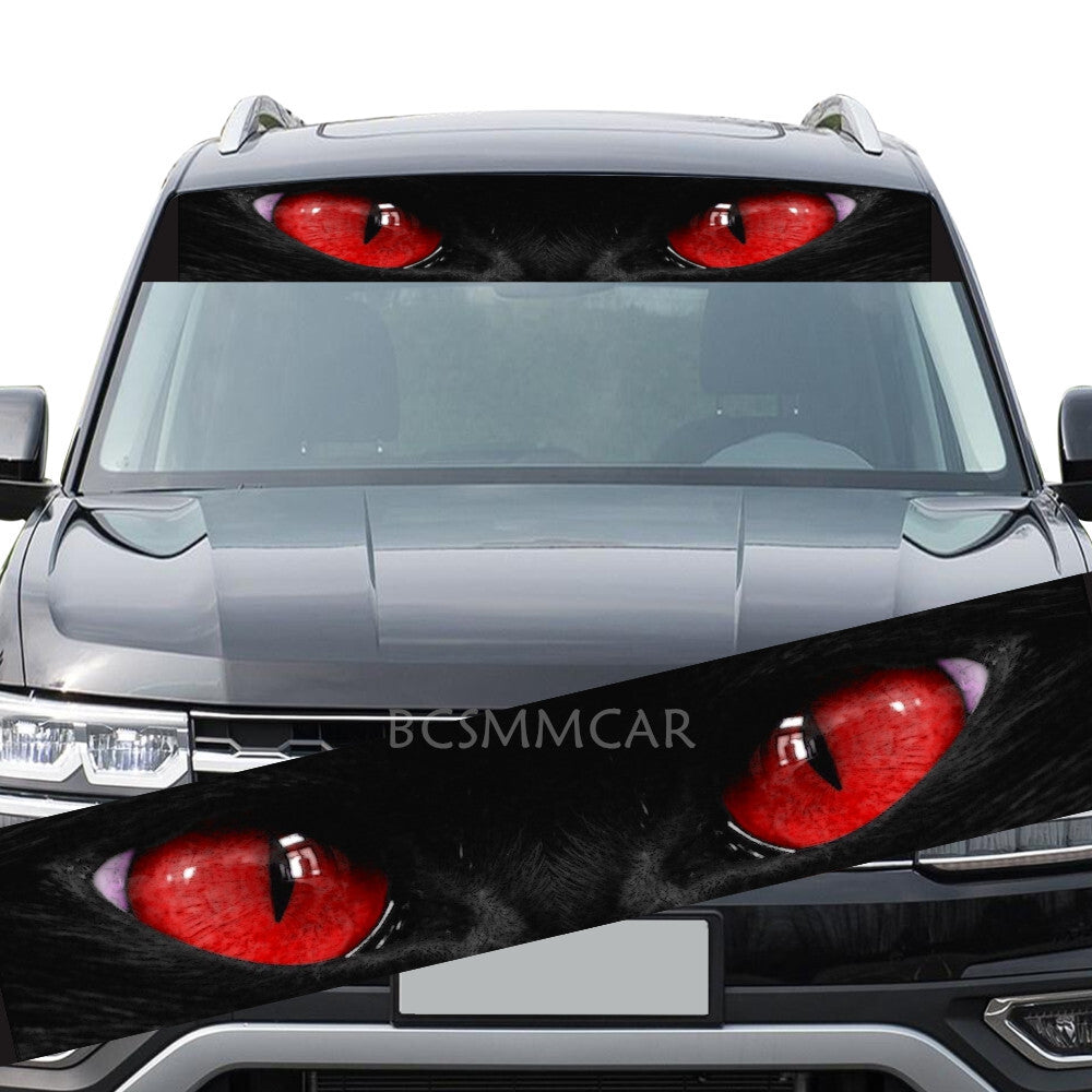 Car Windshield Decal Sun Strip Visor Windscreen Sticker Banner Decor Waterproof