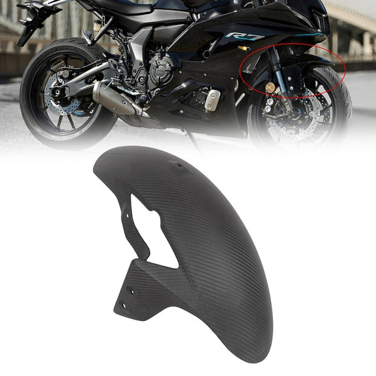 for Yamaha R7 Front Fender 100% Carbon Fiber Front Mud Cover - Matte Q