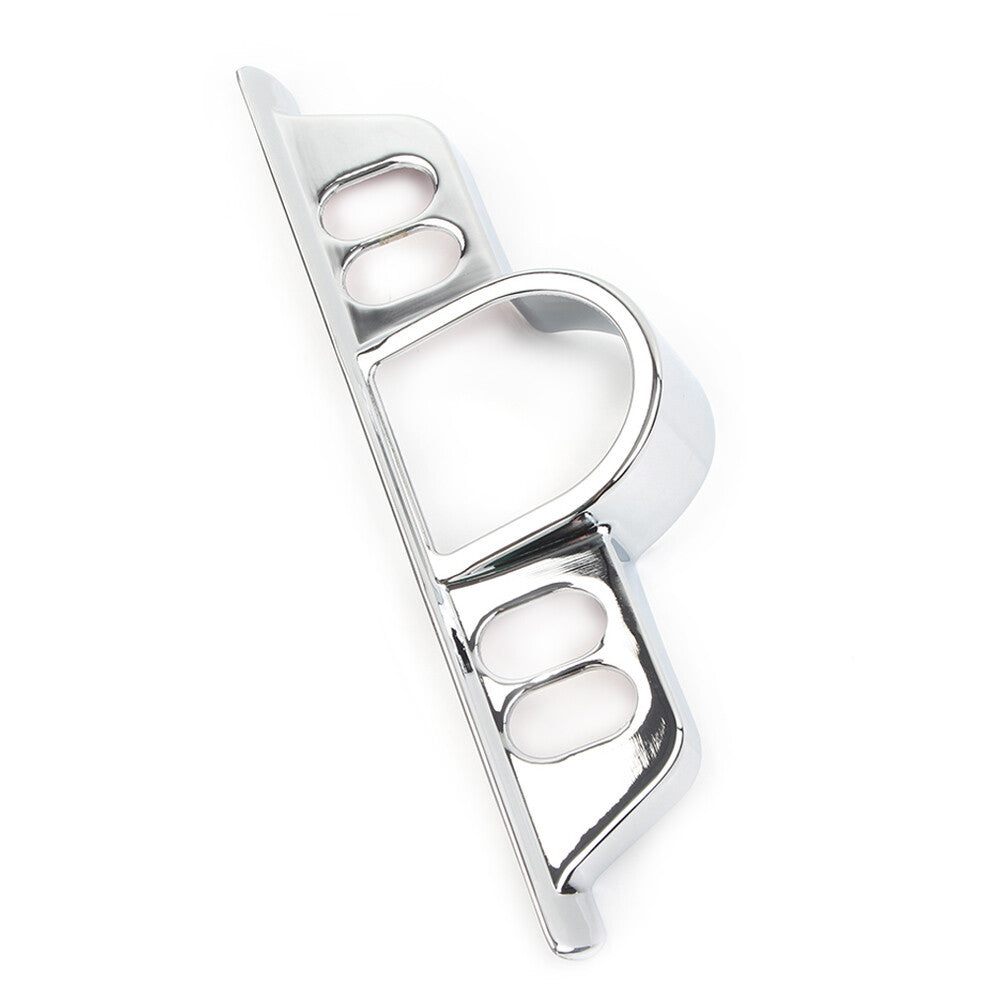 Chrome Fairing Switch Panel Dash Accent Cover fits for Harley Electra Street Glide Q