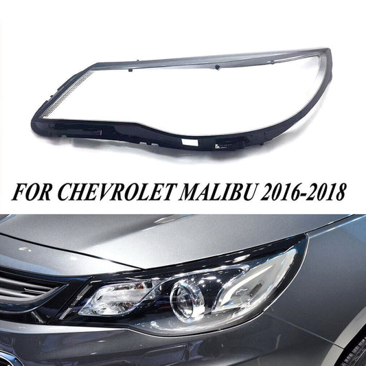 Lamp Shell for Chevrolet Malibu 2016-2018 Transparent Headlight Cover Lens Left