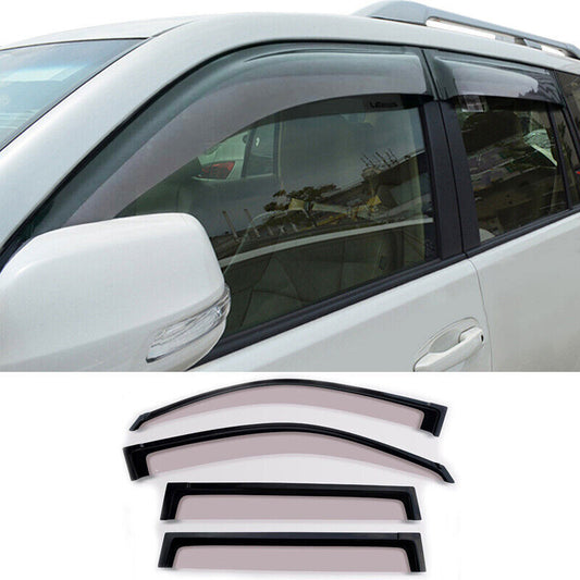 4pcs smoke Window Visors Sun Rain Wind Guard Deflector for Lexus GX460 2010-2023
