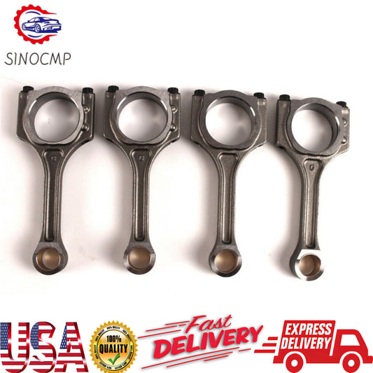 4x G4KJ Connecting Rod Fit for 11-20 2.4L for Kia Sorento Sportage for Hyundai Sonata US