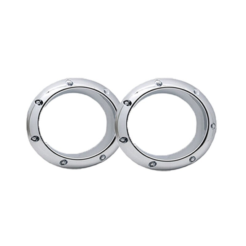 1 Pair Front fog light frame protection cover For Paladin D22 2004-2015 v