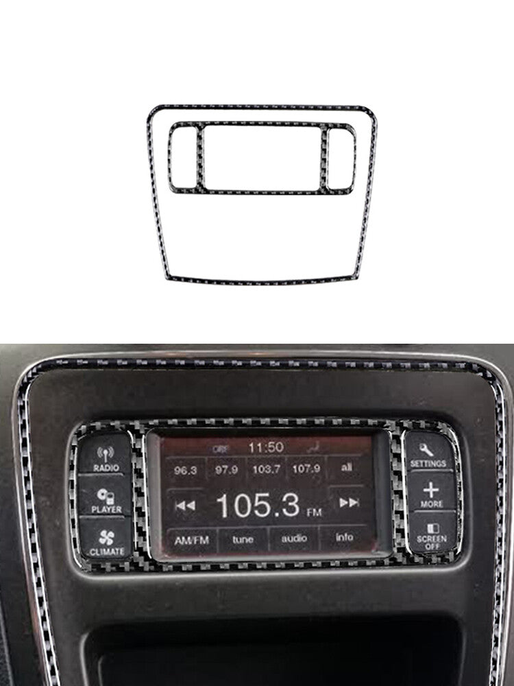 10X Carbon Fiber Dashboard Panel Cover Trim For Taycan 2019-2022 Type B v
