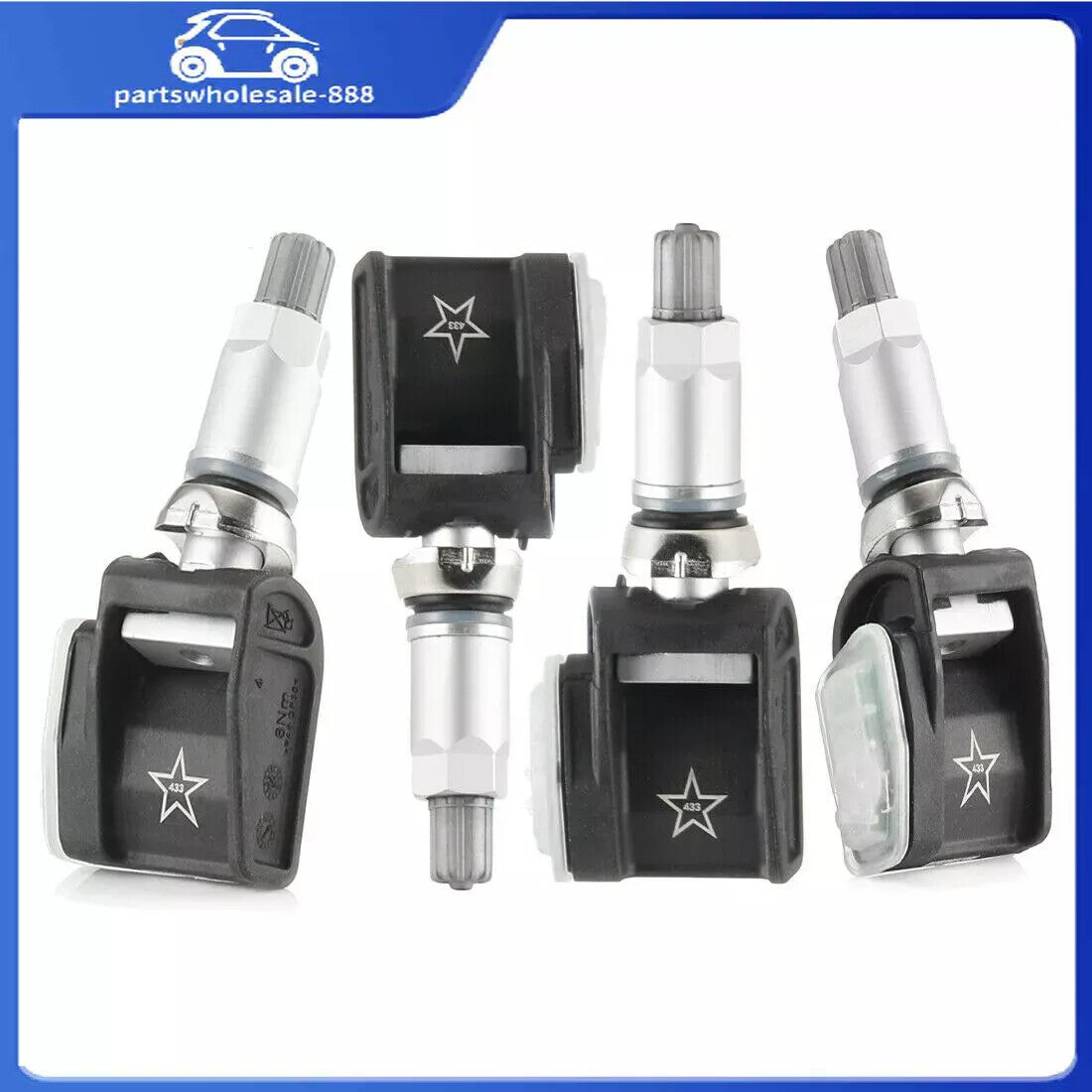 A0009052102 4-Piece Tire Pressure Sensor 433MHz for Mercedes-Benz E-Class W213 CLS