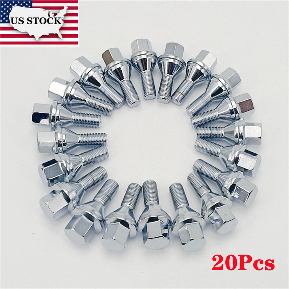 20PCS Car Lug Bolt for Jeep Renegade for Ram ProMaster City for Fiat 500 X L 2015-2022 Q