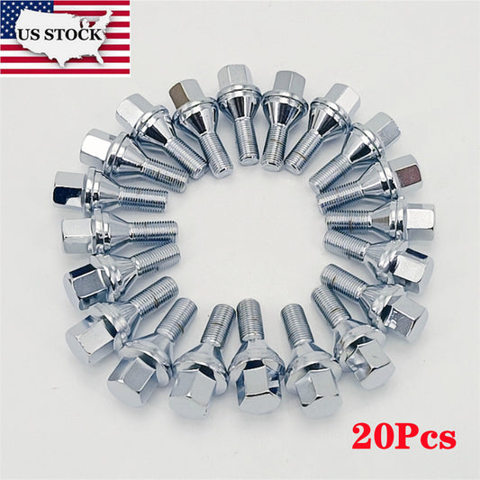 20PCS Car Lug Bolt for Jeep Renegade for Ram ProMaster City for Fiat 500 X L 2015-2022 Q