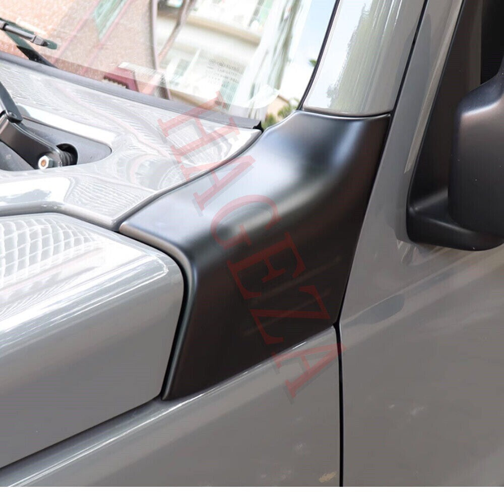 for Suzuki for Jimny 2/4 Door Matte Black ABS Front Hood Angle Wrap Protector Cover