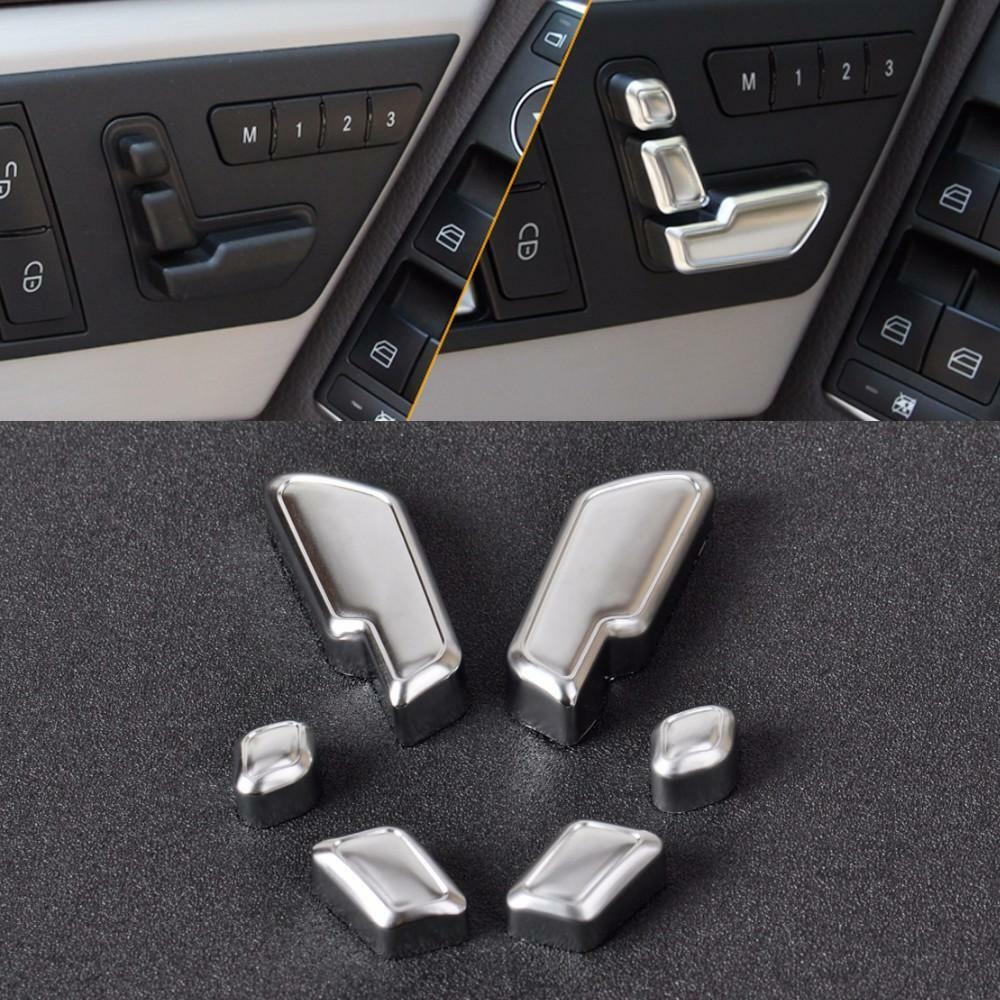 Car for Seat Adjust Switch Button Cover Trim for Benz A B C E GLA CLA GLE GLS Class