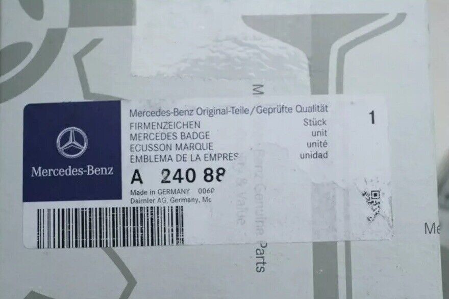 for Mercedes-Benz W222 S-Class A2408800088 badge with for MAYBACH range hood logo decoration