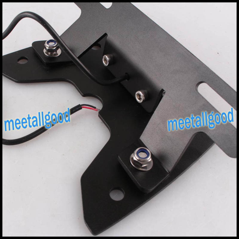 for Suzuki GSXR600 750 2008-12 Fender Eliminator Tail Tidy Number Plate Bracket
