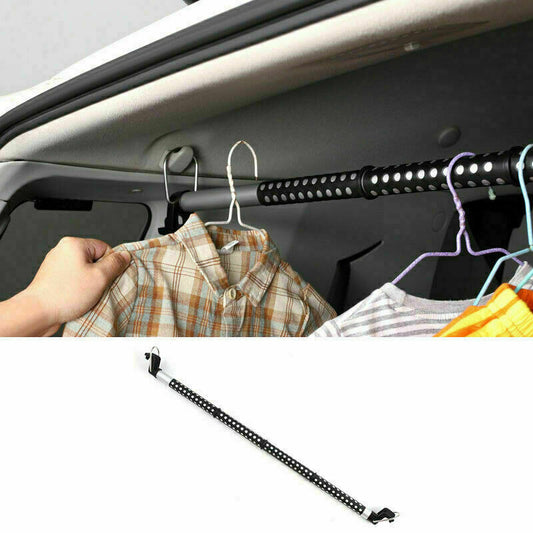 for Toyota FJ Cruiser 2007-2014 Black Aluminum Rear Trunk Clothes Stand Rod 1Set