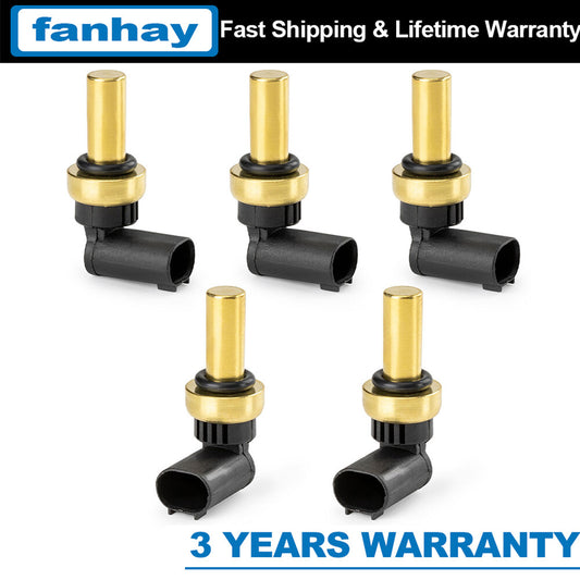 5X Engine Coolant Temperature Sensor Fits for Chevy Trax Sonic for Buick Encore 55591401 Q