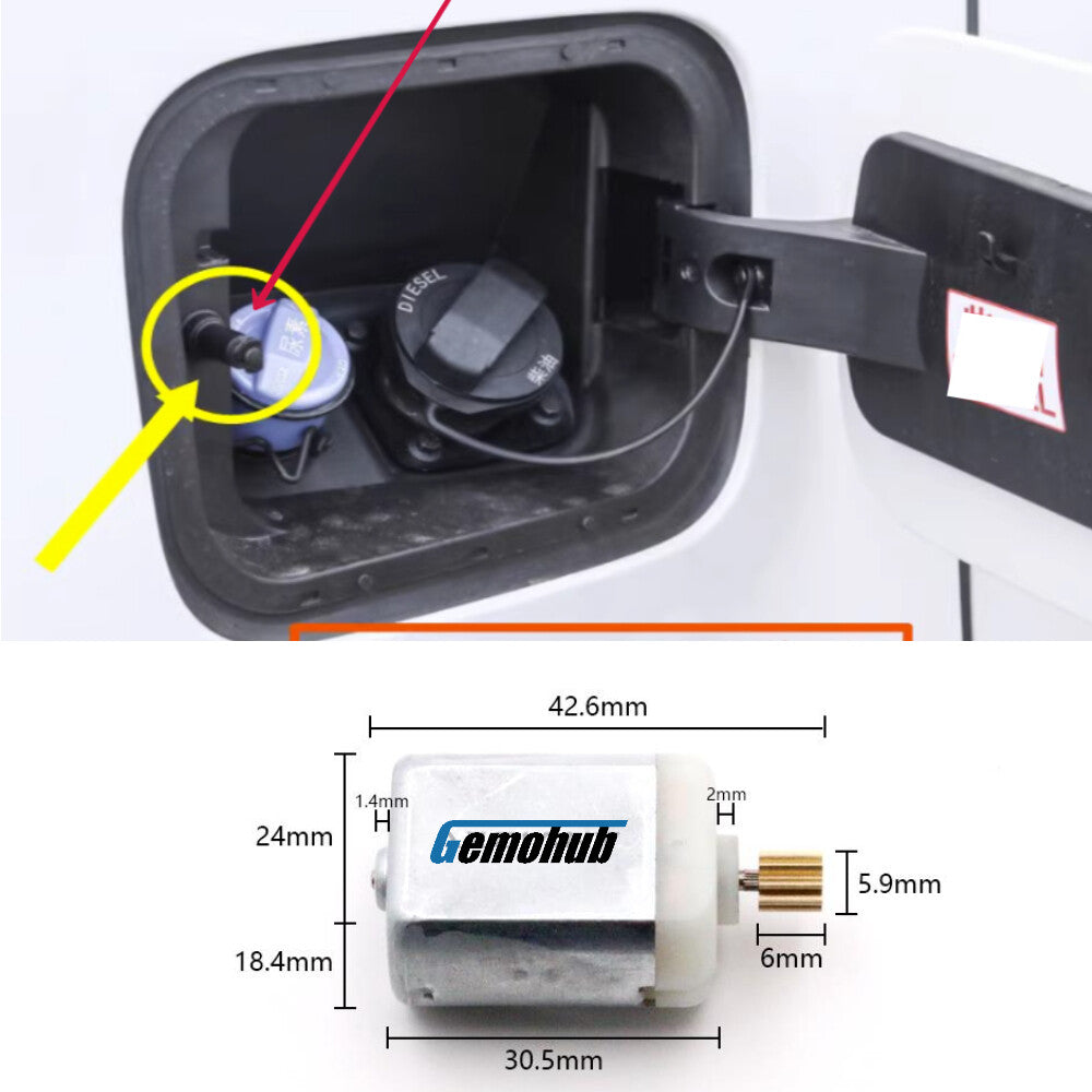 Fuel Door Opener Lock Release Actuator Motor For 2008-2010 for Porsche for Cayenne S 957
