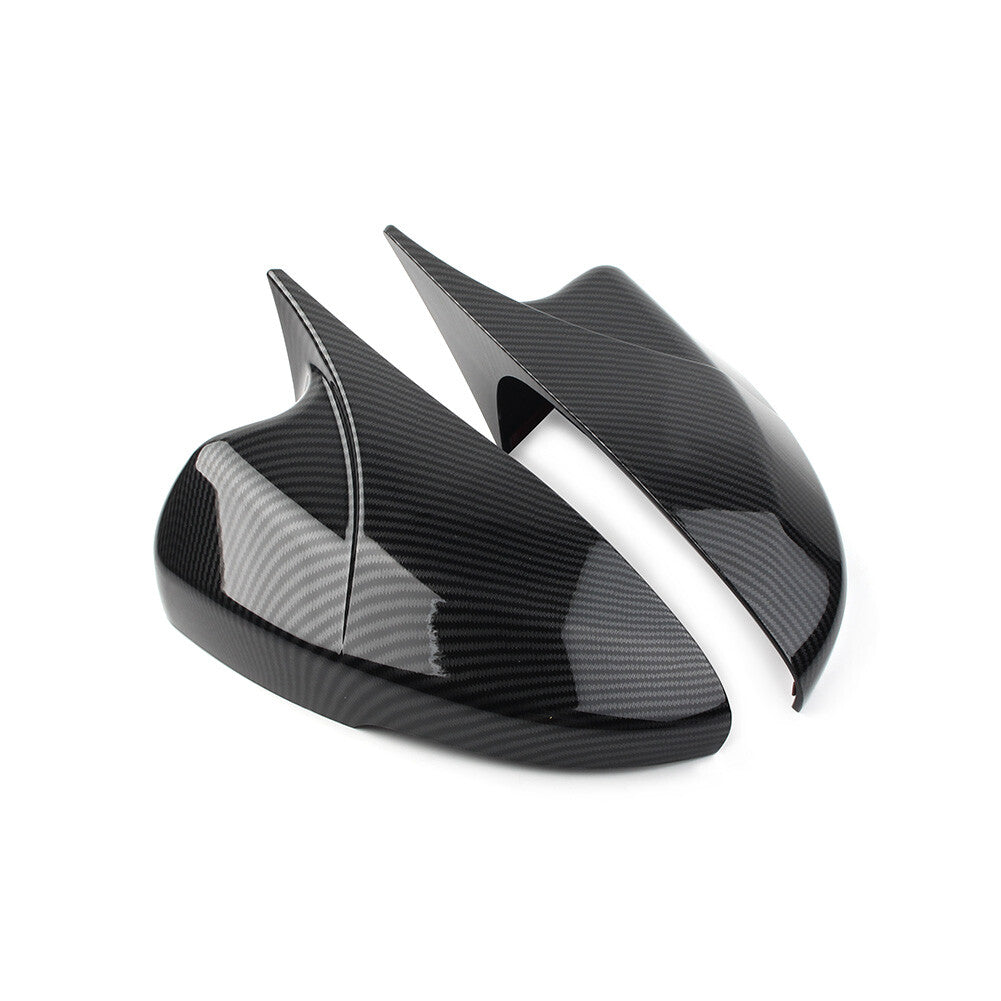 Pair Carbon Fiber Look Rear view Mirror Cover Trim Fit for Honda Accord 2018-2021