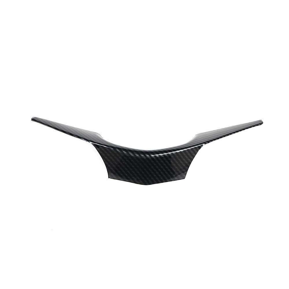 for Cadillac XT5 2017-24 ABS Carbon Fiber Inner Steering Wheel Strip Cover Trim
