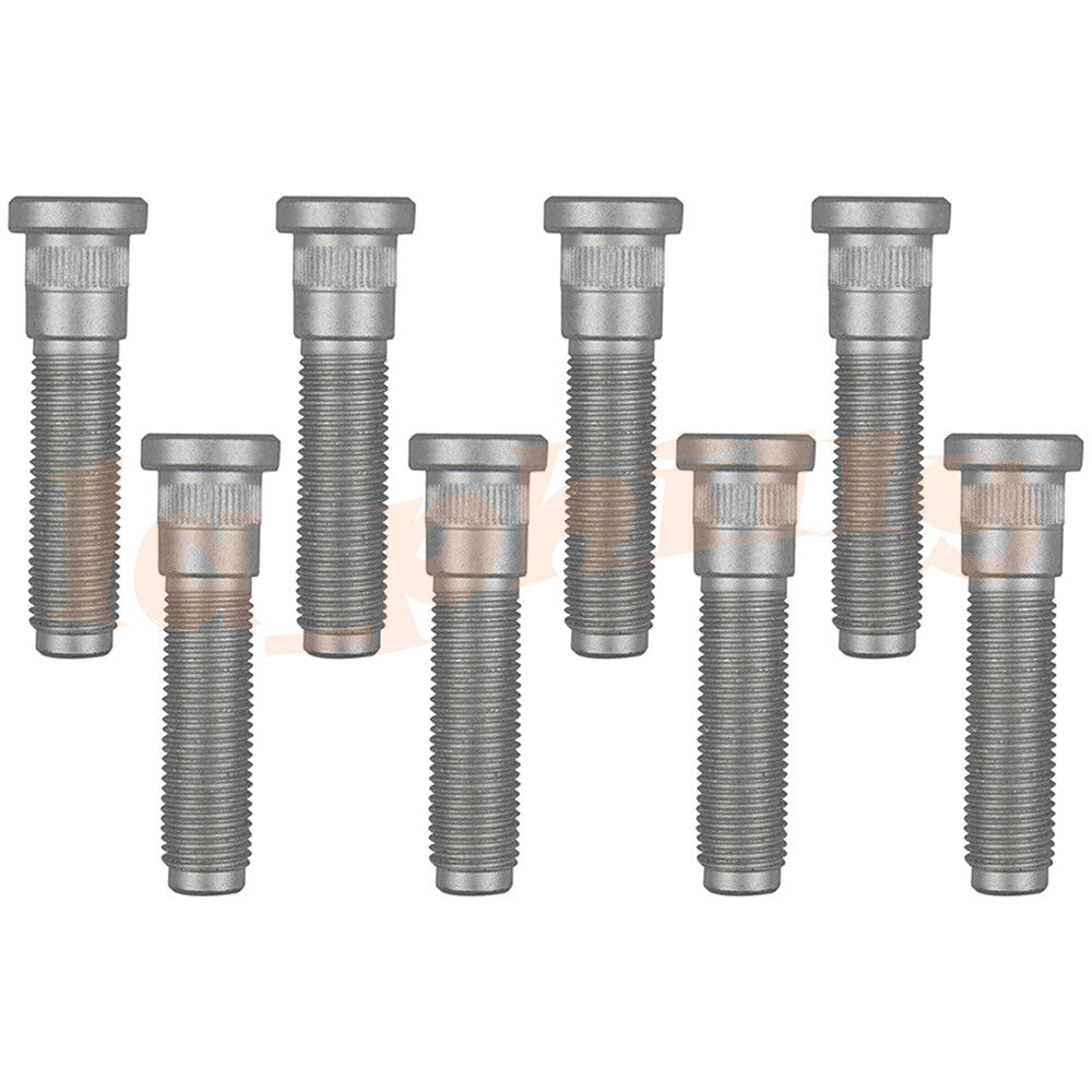 8x Wheel Hub Stud Set For 2012-19 for Dodge for Ram 2500 3500 Front  Rear 6509866AA Q
