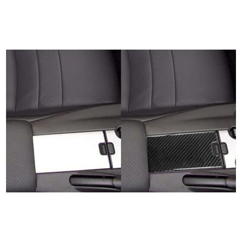 for Honda S2000 2004-09 Carbon Fiber Center Console Storage Box Panel Cover Trim