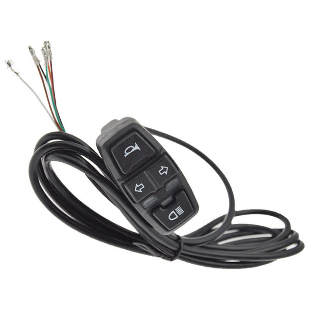 Motorcycle Handlebar Horn Button Turn Signal Fog Light ON/OFF Controller Switch Q