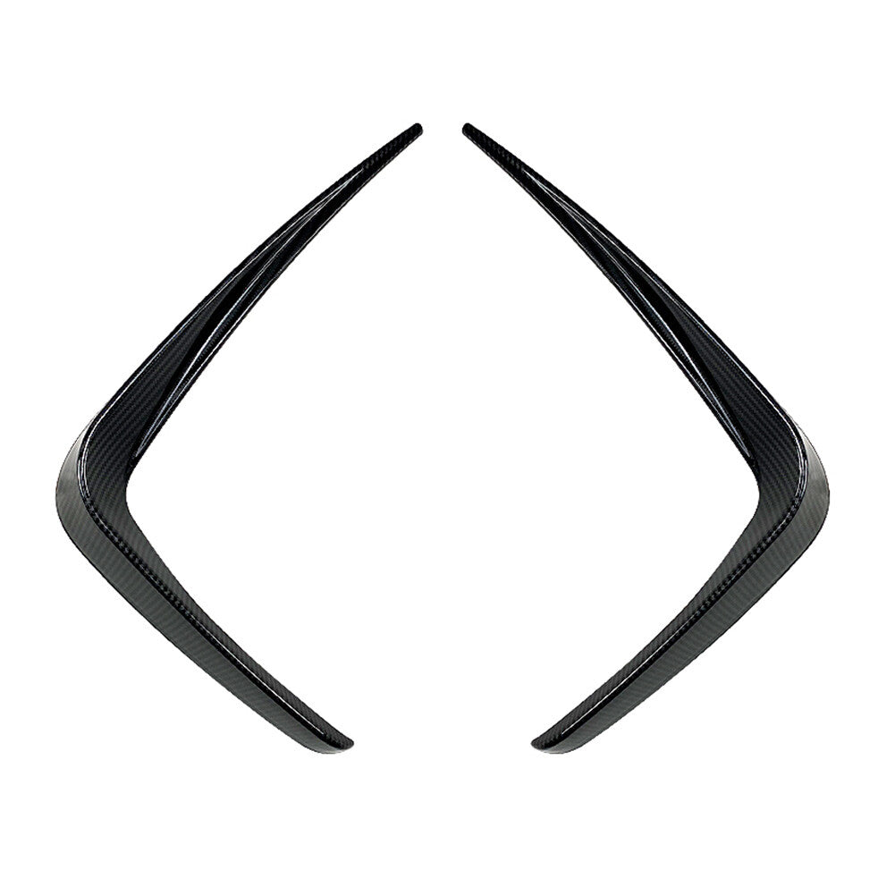 Front Fog Lamp Frame Decoration Trim for BMW 3 Series G20 2019-2022 Carbon Fiber