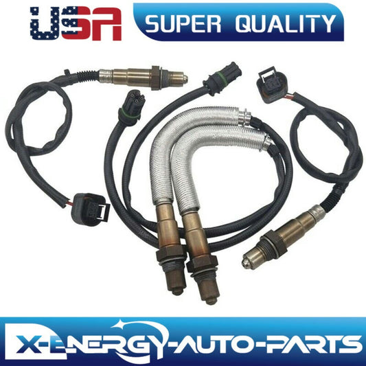 4Pcs Up+Downstream Oxygen O2 Sensor for BMW 550i xDrive for Alpina B7 2011-2015 4.4L