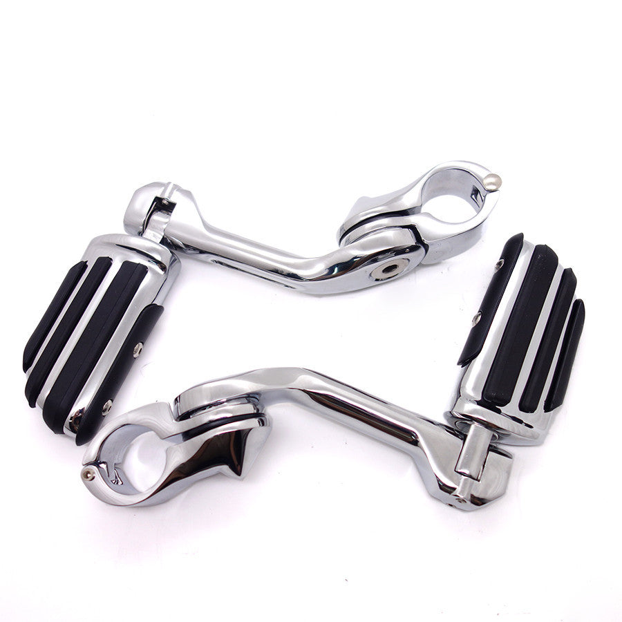 New Long Highway Foot Pegs for Harley Electra Road King Street Glide 1-1/4 Bars Q