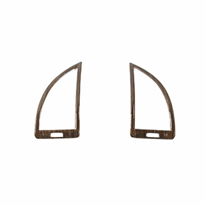 LR AC Air Outlet Vent Cover Trim Fit for Nissan Armada Y62 2017-2020 Wood Grain
