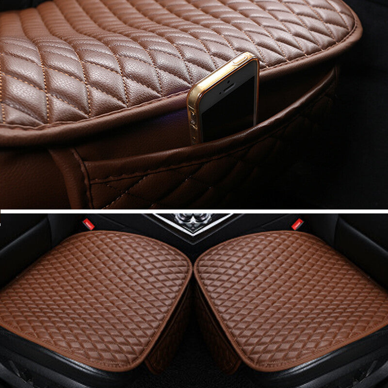 3pcs PU leather front and rear for seat cushions/car for seat covers for interior accessories. n