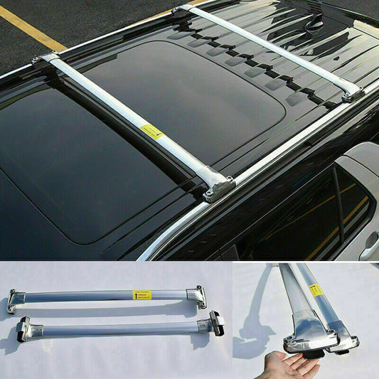 2x for Ford Explorer 2020-2022 Silver Roof Rack Cross Bars Luggage Carrier Set