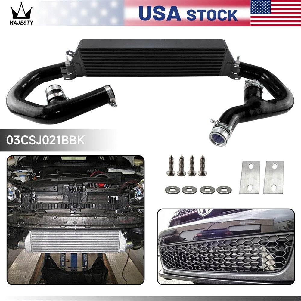 Turbo Intercooler Kit for Audi A3 for VW for Golf MK5 MK6 GTI FSI for Jetta 2.0T 06-10 Black