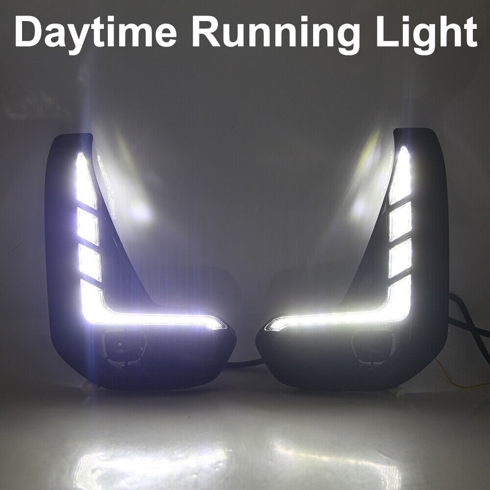 LED DRL for Toyota Hilux Revo 2020 2021 2022 Daytime Running Light Accessories Q