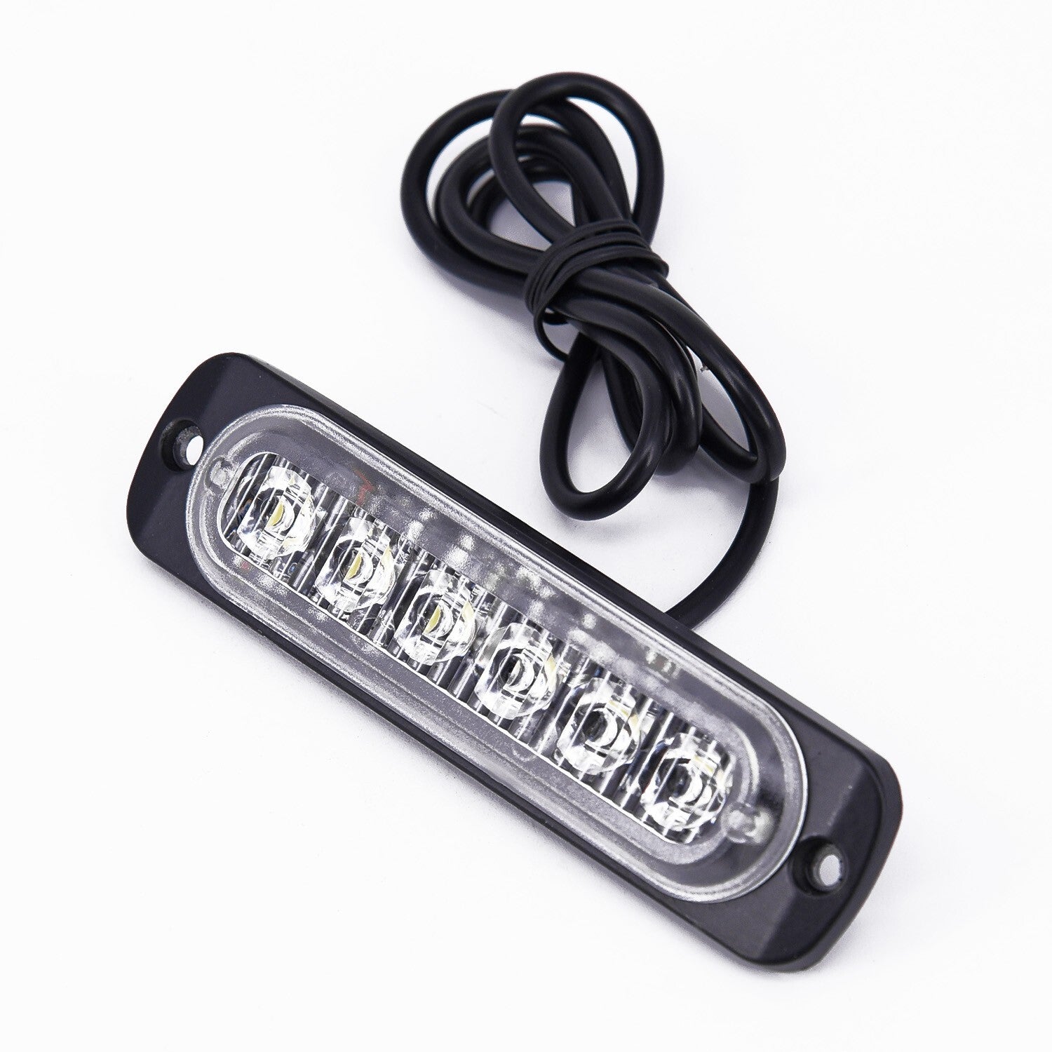 Universal Car Truck 6 LED Daytime Running Light DRL Daylight Fog-Lamp Headlight v