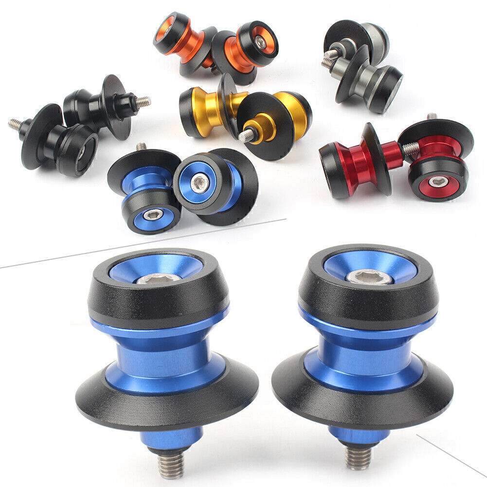 Fit for YAMAHA FJ-09/MT09Tracer 2015 16 6mm Swing Arm Spool Stand Screw Slider UK