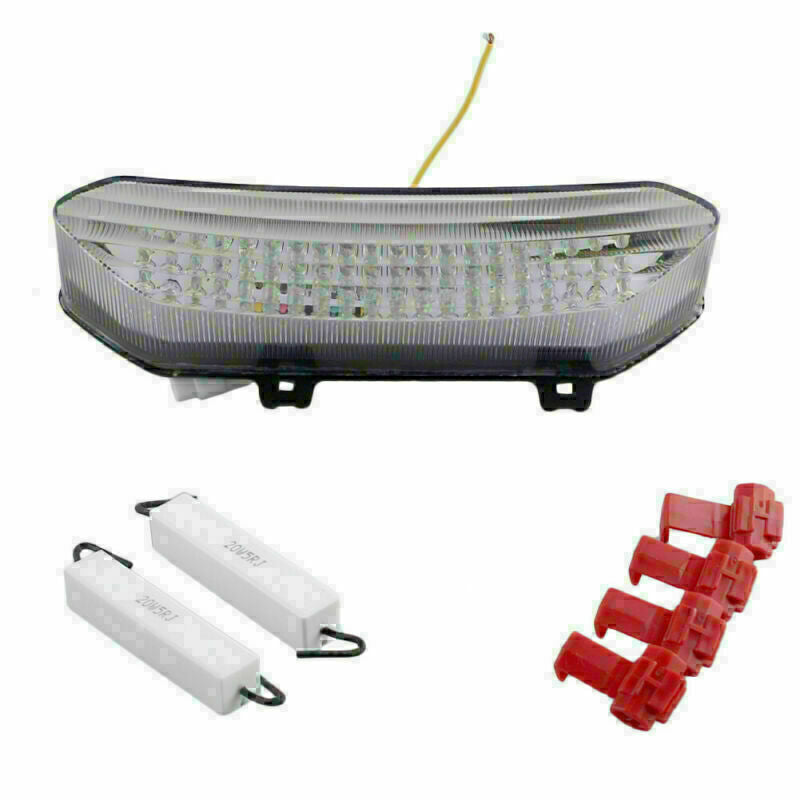 Clear Motorcycle Rear Brake Tail Light Turn Signals for YAMAHA R1 2002 2003