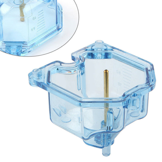 For PZ 26/27/30/32mm Carb Blue Transparent Carburetor Float Bowl Shell Plastic Q