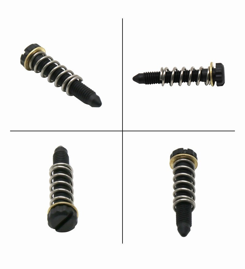 1PC Black Motorcycle Carburetor Idle Speed Adjustment Screw Plastic Regulator Q