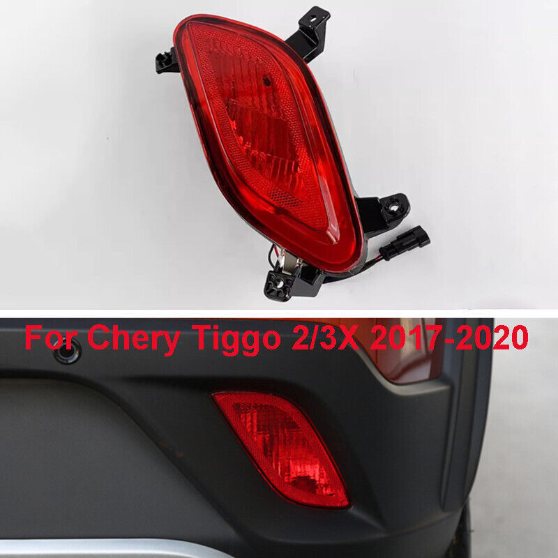 Right Rear Bumper Fog light Reflector Brake Light for Chery Tiggo 2/3X 2017-2020