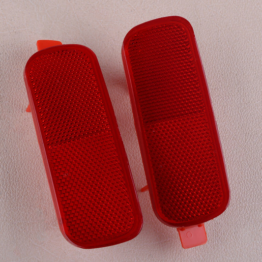 Left Right Side Rear Bumper Cover Reflector 1 Pair Fit for for Honda CR-V 2002-2004 v